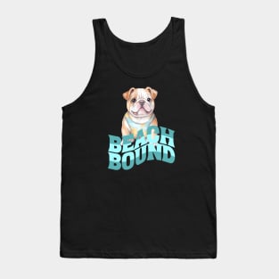 Beach Bound French Bulldog Tank Top